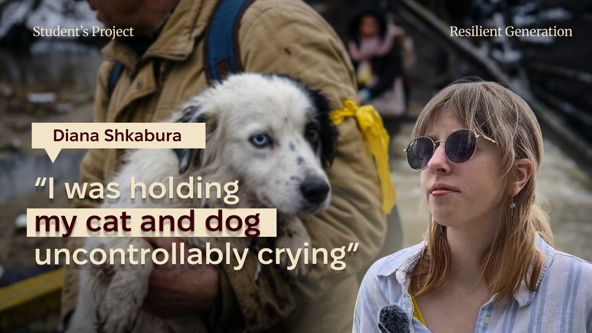 “My ninth grade ended on the online platform Zoom”: how a girl from Crimea fled the war for the second time and why she urges the rear not to relax Diana knows what it’s like to leave the